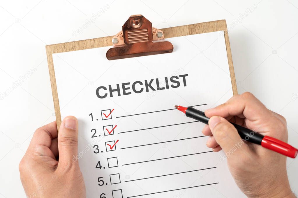 Lista de verificación de cumplimiento