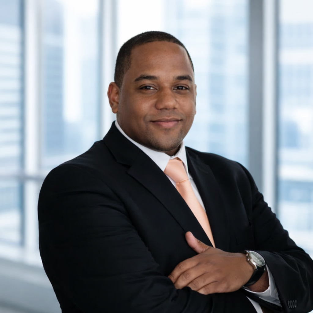 Retrato profesional de ejecutivo